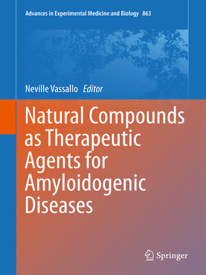 cover image of Natural Compounds as Therapeutic Agents for Amyloidogenic Diseases